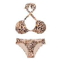Carica l'immagine nel visualizzatore di Gallery, Product Back: Rio De Sol Ensemble Set Leopard Mel