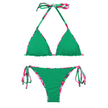 Laden Sie das Bild in den Galerie-Viewer, Product Back: Rio De Sol Ensemble Set Parrots Tri-Inv Ibiza
