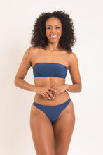 Laden Sie das Bild in den Galerie-Viewer, Image 05: Rio De Sol Ensemble Set Navy Bandeau-Reto Nice-Fio