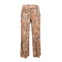 Carica l'immagine nel visualizzatore di Gallery, Product Front: Rio De Sol Pantalon De Plage Leopard Wide Pants