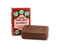 Carica l'immagine nel visualizzatore di Gallery, Product Front: Tiki Bar Soaps Tiki Savon Tiare Tahiti Vanille 130 Gr