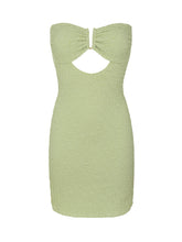 Carica l'immagine nel visualizzatore di Gallery, Product Front: Rio De Sol Mini Dress Brisa-Pistache Sara Dress