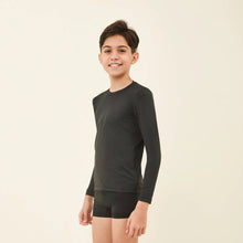Charger l'image dans la galerie, Image 02: Uv Line T-Shirt Longsleeve Uvpro Kids Black Upf50+