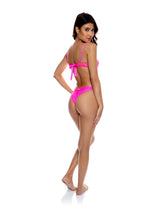 Laden Sie das Bild in den Galerie-Viewer, Model Back: Luli Fama Bas Bottom Sequins Multi Pink