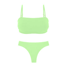 Charger l'image dans la galerie, Product Front: Rio De Sol Ensemble Set Sand-Menta Bandeau-Reto Nice-Fio