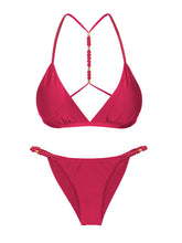 Laden Sie das Bild in den Galerie-Viewer, Product Front: Rio De Sol Ensemble Set Shimmer-Desejo Tri-Fixo-Noa Cheeky-Noa