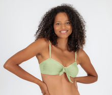 Laden Sie das Bild in den Galerie-Viewer, Gallery: Rio De Sol Haut Top Oliva Bandeau-No