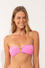 Laden Sie das Bild in den Galerie-Viewer, Gallery: Rio De Sol Haut Top Crespinho-Rosa Mavi