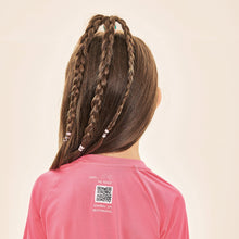 Carica l'immagine nel visualizzatore di Gallery, Image 04: Uv Line T-Shirt Acqua Qr Code Chiclete Fluor Upf50+
