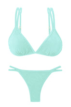 Carica l'immagine nel visualizzatore di Gallery, Product Front: Rio De Sol Ensemble Set Malibu-Menta Tri-Duo Mini-Duo