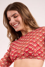 Carica l'immagine nel visualizzatore di Gallery, Image 07: Rio De Sol Haut De Plage Floral-Scales Top Harper