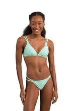 Carica l'immagine nel visualizzatore di Gallery, Model Front: Rio De Sol Ensemble Set Malibu-Menta Tri-Duo Mini-Duo