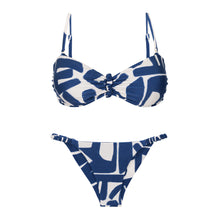Carica l'immagine nel visualizzatore di Gallery, Product Front: Rio De Sol Ensemble Set Pottery Bandeau-Crispy Cheeky-Crispy