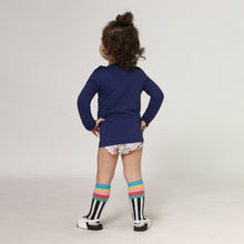 Carica l'immagine nel visualizzatore di Gallery, Model Back: Uv Line T-Shirt Longsleeve Baby Marinho Upf50+