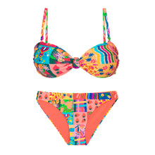 Laden Sie das Bild in den Galerie-Viewer, Product Front: Rio De Sol Ensemble Set Love-Trip Bandeau-Joy Essential-Comfy