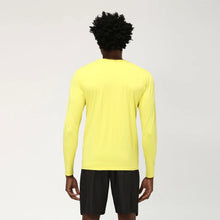 Carica l'immagine nel visualizzatore di Gallery, Model Back: Uv Line T-Shirt Longsleeve Uvpro Masc Yellow Upf50+