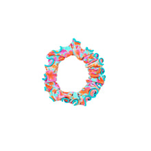 Laden Sie das Bild in den Galerie-Viewer, Product Front: Rio De Sol Chouchou Ditsy-Sky Scrunchie