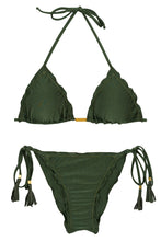 Laden Sie das Bild in den Galerie-Viewer, Product Front: Rio De Sol Ensemble Set Shimmer-Croco Frufru