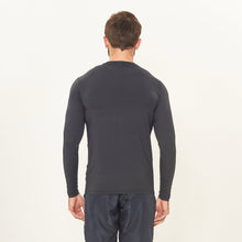Laden Sie das Bild in den Galerie-Viewer, Model Back: Uv Line T-Shirt Longsleeve Uv X Pro Preto Upf50+