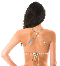 Laden Sie das Bild in den Galerie-Viewer, Model Back: Rio De Sol Haut Soutien Canarinho Sporty