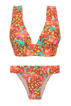 Carica l'immagine nel visualizzatore di Gallery, Product Front: Rio De Sol Ensemble Set Tropics Halter-Marina Essential-Cos