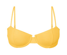 Carica l'immagine nel visualizzatore di Gallery, Product Front: Rio De Sol Haut Top Malibu-Yellow Balconet