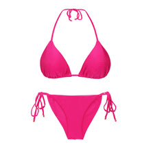 Carica l'immagine nel visualizzatore di Gallery, Product Front: Rio De Sol Ensemble Set Shimmer-Olinda Tri-Inv Cheeky-Tie