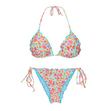 Laden Sie das Bild in den Galerie-Viewer, Product Front: Rio De Sol Ensemble Set Ditsy-Sky Frufru