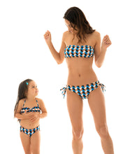 Charger l'image dans la galerie, Model Back: Rio De Sol Deux Pièces Fille Geometric Kids