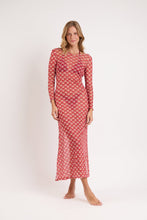 Carica l'immagine nel visualizzatore di Gallery, Image 05: Rio De Sol Vêtement De Plage Floral-Scales Dress Lucy
