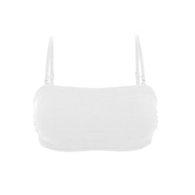 Laden Sie das Bild in den Galerie-Viewer, Product Front: Rio De Sol Haut Top Sand-White Bandeau-Reto