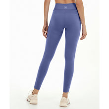 Charger l'image dans la galerie, Model Back: Alto Giro Fitness Bas Legging Bodytex Com Elastico Vazado Azul Moonlight