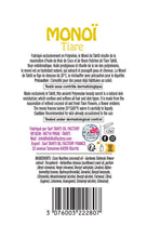 Laden Sie das Bild in den Galerie-Viewer, Product Back: Tevi Monoi Oils Monoi Tiare Traditionnel 120Ml