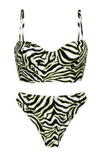 Carica l'immagine nel visualizzatore di Gallery, Product Front: Rio De Sol Ensemble Set Wild-Black Balconet-Anna Nice