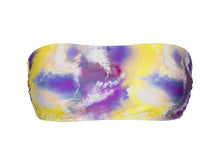 Carica l'immagine nel visualizzatore di Gallery, Product Front: Rio De Sol Haut Top Tiedye-Purple Bandeau-Reto