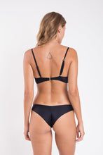 Carica l'immagine nel visualizzatore di Gallery, Model Back: Rio De Sol Ensemble Set Touch-Black Bandeau-Crispy Nice
