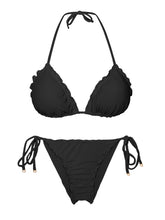 Laden Sie das Bild in den Galerie-Viewer, Product Front: Rio De Sol Ensemble Set Malibu-Black Frufru