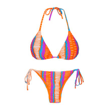 Carica l'immagine nel visualizzatore di Gallery, Product Front: Rio De Sol Ensemble Set Stripes Tri-Inv Ibiza