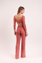 Charger l'image dans la galerie, Model Back: Rio De Sol Pantalon De Plage Floral-Scales Pants Lana