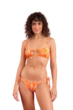 Carica l'immagine nel visualizzatore di Gallery, Model Front: Rio De Sol Ensemble Set Trail-Orange Tank-Tie Ibiza-Comfy