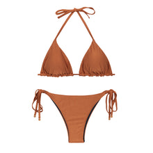 Laden Sie das Bild in den Galerie-Viewer, Product Front: Rio De Sol Ensemble Set Nocciola Tri-Inv Ibiza