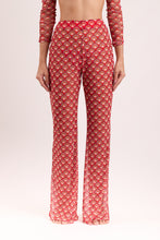 Carica l'immagine nel visualizzatore di Gallery, Gallery: Rio De Sol Pantalon De Plage Floral-Scales Pants Lana