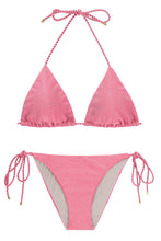 Laden Sie das Bild in den Galerie-Viewer, Product Front: Rio De Sol Ensemble Set Shimmer-Confetti Tri-Rope Ibiza-Rope