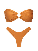 Laden Sie das Bild in den Galerie-Viewer, Product Front: Rio De Sol Ensemble Set Shimmer-Nocciola Mavi Nara