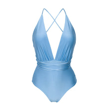 Carica l'immagine nel visualizzatore di Gallery, Product Front: Rio De Sol Une Pièce Shimmer-Baltic-Sea New Vegas