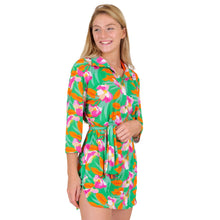 Laden Sie das Bild in den Galerie-Viewer, Gallery: Rio De Sol Chemise Green Bloom Chemise