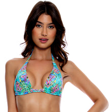 Carica l'immagine nel visualizzatore di Gallery, Gallery: Luli Fama Haut Top Full Ruched Aqua