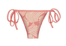 Carica l'immagine nel visualizzatore di Gallery, Product Front: Rio De Sol Bas Bottom Banana Rose Lacinho