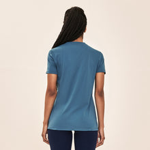 Carica l'immagine nel visualizzatore di Gallery, Model Back: Uv Line Fitness Haut T-Shirt Sport Fit Aco Upf50+