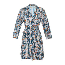 Laden Sie das Bild in den Galerie-Viewer, Product Front: Rio De Sol Chemise Ikat Chemise